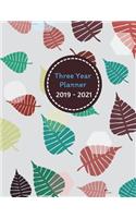 Three Year Planner 2019 - 2021 Bao