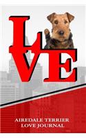 Airedale Terrier Love Journal