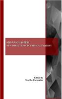 Susan Glaspell: New Directions in Critical Inquiry