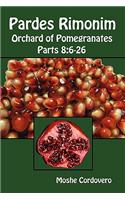 Pardes Rimonim - Orchard of Pomegranates - Parts 8