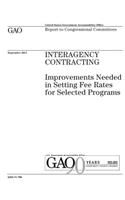 Interagency contracting