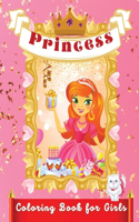 Princess Coloring Book for Girls