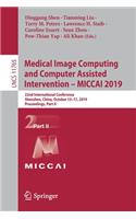 Medical Image Computing and Computer Assisted Intervention – MICCAI 2019