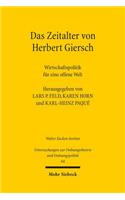 Das Zeitalter von Herbert Giersch