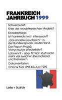 Frankreich-Jahrbuch 1999