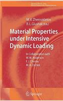 Material Properties Under Intensive Dynamic Loading