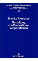 Gestaltung von Produktionskooperationen