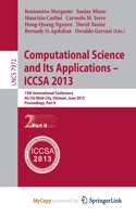 Computational Science and Its Applications -- ICCSA 2013