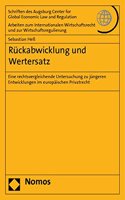 Ruckabwicklung Und Wertersatz