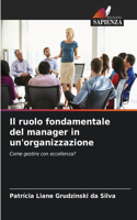 ruolo fondamentale del manager in un'organizzazione