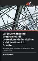 La governance nel programma di protezione delle vittime e dei testimoni in Brasile