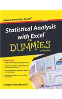 Statistical Analysis With Excel For Dummies, 3Rd Ed