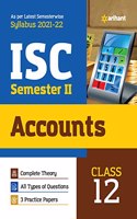 Arihant ISC Accounts Semester 2 Class 12 for 2022 Exam