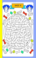 dog mazes for kids 3+