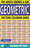 Geometric Pattern Coloring Book: Relieving Designs for Adults Relaxation Geometric pattern coloring book for Adult Volume-106