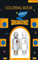 Robot Coloring Book for kids