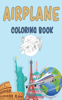 Airplane Coloring Book