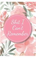 Shit I Can't Remember