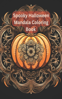 Spooky Halloween Mandala Coloring Book