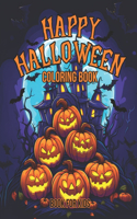 Happy Halloween Coloring Book: Book for Kids