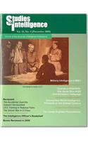 Studies in Intelligence, Journal of the American Intelligence Professional, V. 53, No. 4 (December 2009)