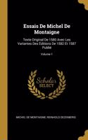 Essais De Michel De Montaigne