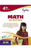Fourth Grade Math In Action (Sylvan Workbooks)