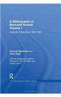 A Bibliography of Bertrand Russell