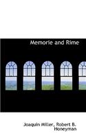 Memorie and Rime