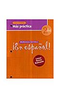 Â¡en EspaÃ±ol!: MÃ¡s PrÃ¡ctica Cuaderno (Workbook) with Lesson Review Bookmarks Level 2