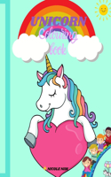Unicorn colouring book
