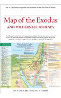 Map of the Exodus and Wilderness Journey: The 42 Camp Sites Organized and Illustrated for the First Time in History(History of Redemption)