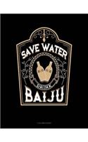 Save Water Drink Baiju: 5 Column Ledger(63 5 Column Ledger)