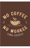 No Coffee No Workee