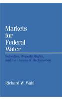 Markets for Federal Water