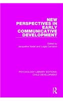 New Perspectives in Early Communicative Development
