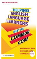 Helping English Language Learners Meet the Common Core