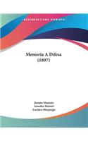 Memoria A Difesa (1897)