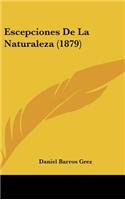 Escepciones de La Naturaleza (1879)