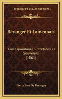 Beranger Et Lamennais