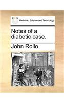 Notes of a diabetic case.
