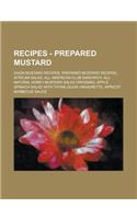 Recipes - Prepared Mustard