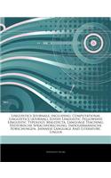 Articles on Linguistics Journals, Including: Computational Linguistics (Journal), Elvish Linguistic Fellowship, Linguistic Typology, Maledicta, Language Teaching, Historische Sprachforschung, I