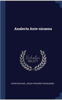 Analecta Ante-nicaena