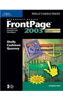Microsoft Office FrontPage 2003: Introductory Concepts and Techniques, CourseCard Edition