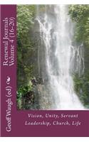 Renewal Journals 16-20
