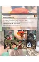 Avifauna of Sierra Nevada Network Parks