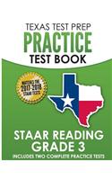 TEXAS TEST PREP Practice Test Book STAAR Reading Grade 3