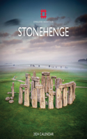 English Heritage Stonehenge Square Wall Calendar 2024
