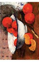 "Still Life with Oranges" by Paul Gauguin - 1881: Journal (Blank / Lined)